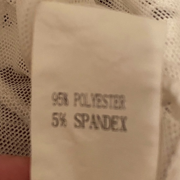 Vintage Lace and MeshTie up Top/Over-jacket Size Small.  Boho and Feminine, EUC - Picture 10 of 16